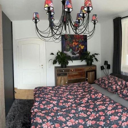 Wohnung 2 Mit Balkon Und Bergblick Großgmain Buitenkant foto