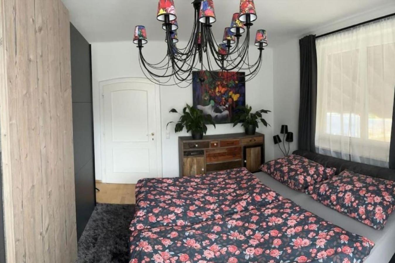 Wohnung 2 Mit Balkon Und Bergblick Großgmain Buitenkant foto