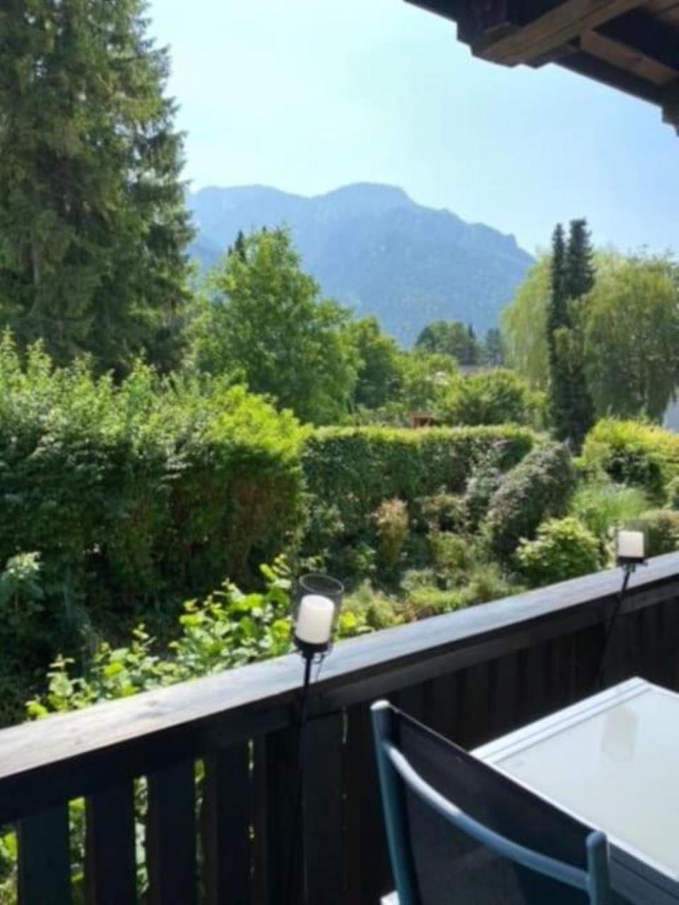 Wohnung 2 Mit Balkon Und Bergblick Großgmain Buitenkant foto